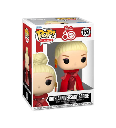 80TH ANNIVERSARY BARBIE / BARBIE / FIGURINE FUNKO POP