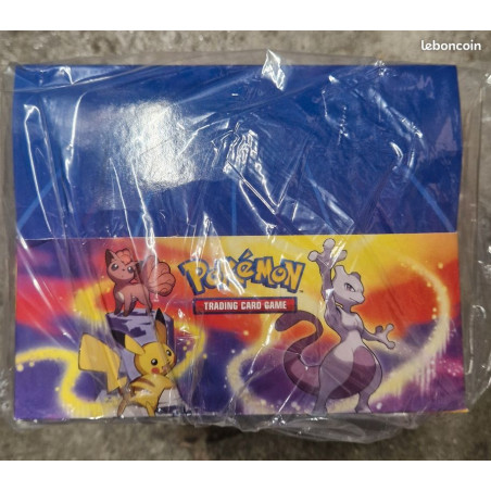DISPLAY 10 MINI TIN POUVOIR DE KANTO ( REPRINT) PAS DE SCELLAGE / CARTE POKEMON VF