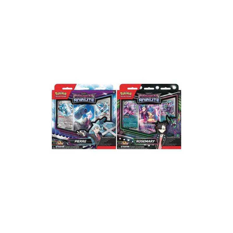 BUNDLE DECK COMBAT RIVALITES PIERRE ET ROSEMARY / CARTE POKEMON VF
