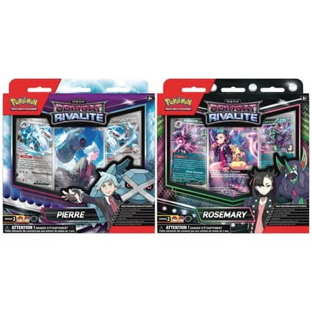 BUNDLE DECK COMBAT RIVALITES PIERRE + ROSEMARY / CARTE POKEMON VF