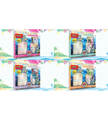 BUNDLE 4 DECK DES CHAMPIONNATS DU MONDE 2024 / CARTE POKEMON VF