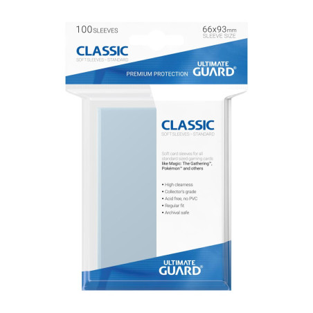CLASSIC SOFT SLEEVE X100 / ULTIMATE GUARD