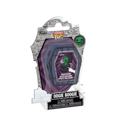 OOGIE BOOGIE / L&#039;ETRANGE NOEL DE MR JACK / FIGURINE COFFIN POCKET POP