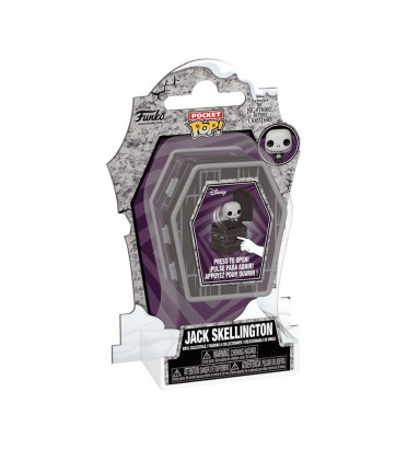 JACK SKELLINGTON / L'ETRANGE NOEL DE MR JACK / FIGURINE COFFIN POCKET POP JACK SKELLINGTON / L'ETRANGE NOEL DE MR JACK / FIGURINE COFFIN POCKET POP