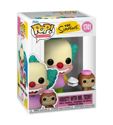 KRUSTY WITH MR TEENY / LES SIMPSONS SAISON 11 / FIGURINE FUNKO POP