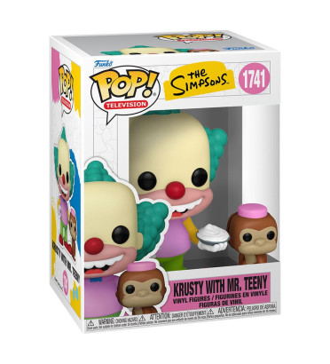 KRUSTY WITH MR TEENY / LES SIMPSONS SAISON 11 / FIGURINE FUNKO POP KRUSTY WITH MR TEENY / LES SIMPSONS SAISON 11 / FIGURINE FUNKO POP