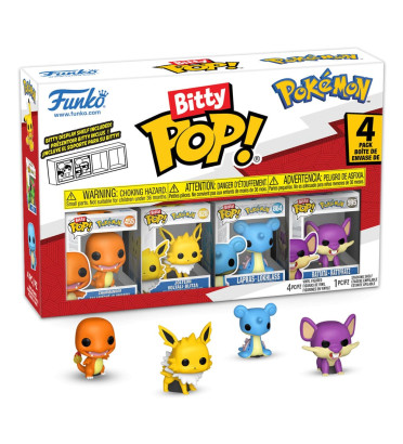 4 PACK SALAMECHE / POKEMON / FUNKO BITTY POP