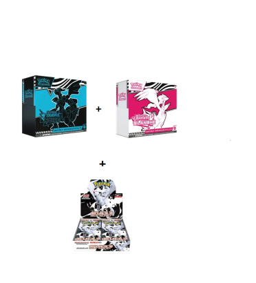 BUNDLE 2 ETB EV10.5 VF + DISPLAY WHITE FLARE SV11W / CARTE POKEMON