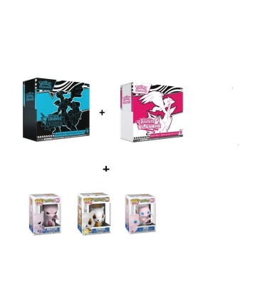 BUNDLE 2 ETB EV10.5 + 3 POP POKEMON / CARTE POKEMON