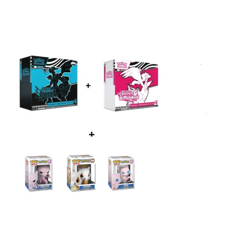 BUNDLE 2 ETB EV10.5 + 3 POP POKEMON / CARTE POKEMON VF