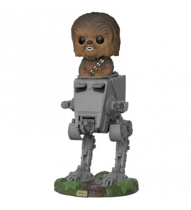 CHEWBACCA AVEC AT-ST / STAR WARS / FIGURINE FUNKO POP