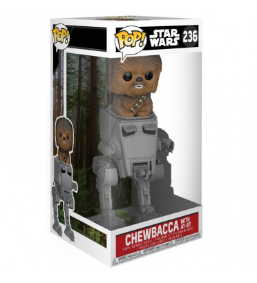 CHEWBACCA AVEC AT-ST / STAR WARS / FIGURINE FUNKO POP