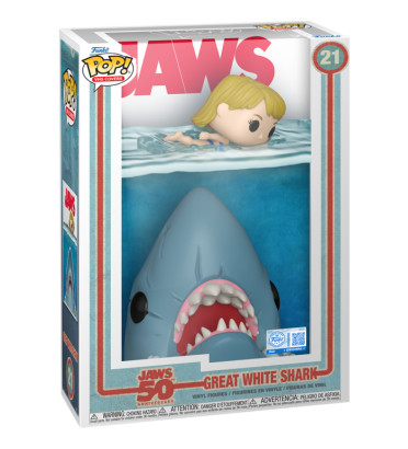GREAT WHITE SHARK COVERS / LES DENTS DE LA MER 50TH / FIGURINE FUNKO POP