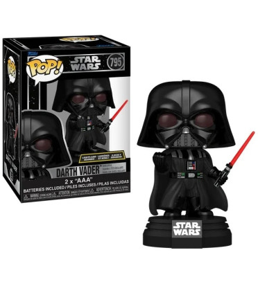DARK VADOR SON ET LUMIERE / STAR WARS / FIGURINE FUNKO POP