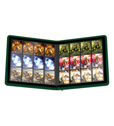 ZIPFOLIO 480 24-POCKET XENOSKIN VERT / ULTIMATE GUARD