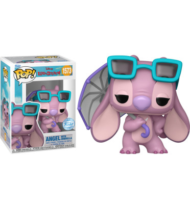 STITCH WITH UMBRELLA / LILO ET STITCH / FIGURINE FUNKO POP / EXCLUSIVE SPECIAL EDITION