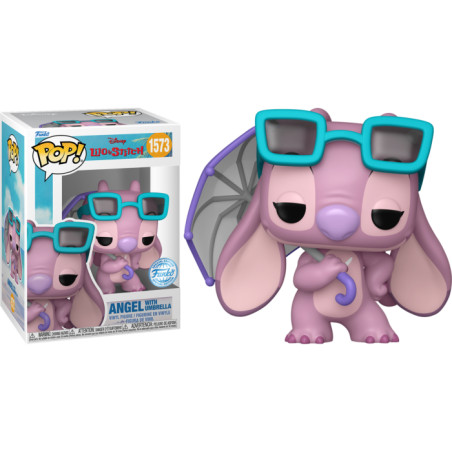 STITCH WITH UMBRELLA / LILO ET STITCH / FIGURINE FUNKO POP / EXCLUSIVE SPECIAL EDITION