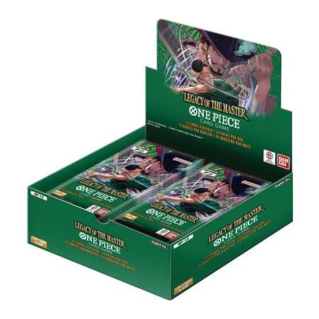 DISPLAY DE 24 BOOSTERS ONE PIECE LEGACY OF THE MASTER OP-12 / CARTE ANGLAISE