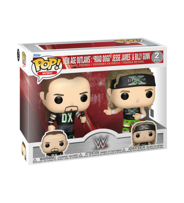2 PACK NEW AGE OUTLAWS / WWE / FIGURINE FUNKO POP