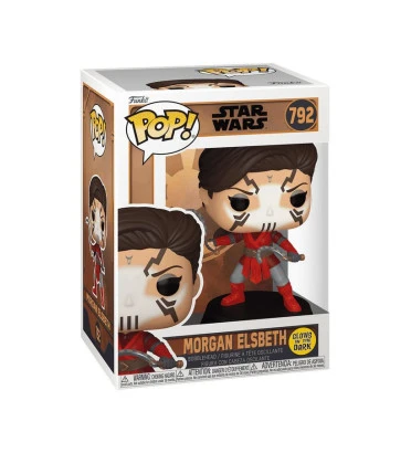 MORGAN ELSBETH / STAR WARS TALES OF EMPIRE / FIGURINE FUNKO POP / GITD