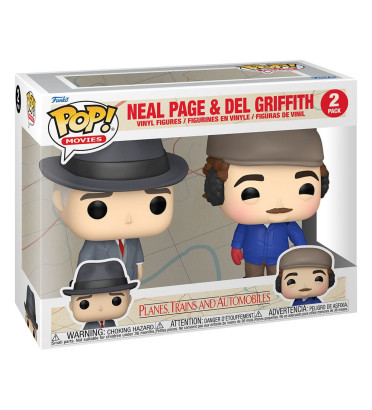 NEAL PAGE ET DEL GRIFFITH / UN TICKET POUR DEUX / FIGURINE FUNKO POP NEAL PAGE ET DEL GRIFFITH / UN TICKET POUR DEUX / FIGURINE FUNKO POP
