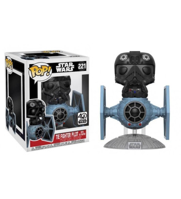 THE FIGHTER PILOT WITH THE FIGHTER / STAR WARS / FIGURINE FUNKO POP
