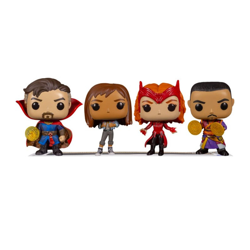 4 PACK DOCTOR STRANGE / DOCTOR STRANGE MULTIVERSE OF MADNESS / FIGURINE FUNKO POP