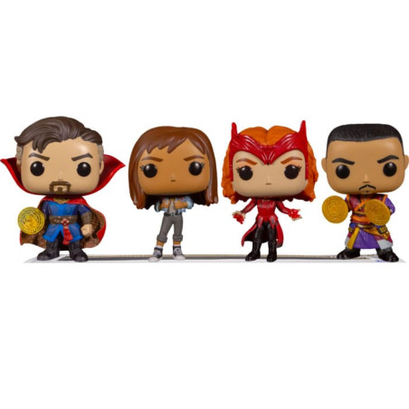 4 PACK DOCTOR STRANGE / DOCTOR STRANGE MULTIVERSE OF MADNESS / FIGURINE FUNKO POP