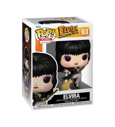 ELVIRA BROOM / ELVIRA MISTRESS OF THE DARK / FIGURINE FUNKO POP