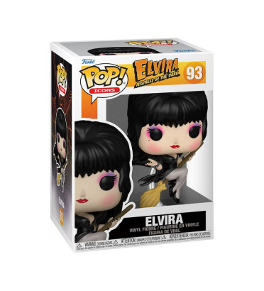 ELVIRA BROOM / ELVIRA MISTRESS OF THE DARK / FIGURINE FUNKO POP ELVIRA BROOM / ELVIRA MISTRESS OF THE DARK / FIGURINE FUNKO POP