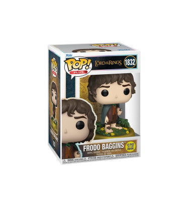 FRODO BAGGINS PLUS / LE SEIGNEUR DES ANNEAUX / FIGURINE FUNKO POP / GITD