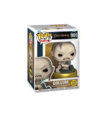 GOLLUM PLUS / LE SEIGNEUR DES ANNEAUX / FIGURINE FUNKO POP / GITD