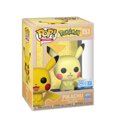 PIKACHU SOFTCOLOR / POKEMON / FIGURINE FUNKO POP / EXCLUSIVE SPECIAL EDITION