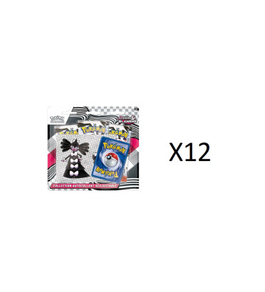 CASE DE 12 TRI PACK FLAMME BLANCHE EV10.5 / CARTE POKEMON VF