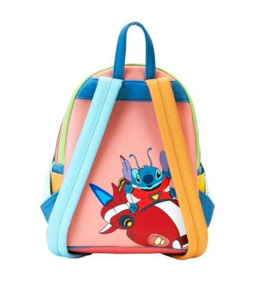 MINI SAC A DOS JAASE STITCH COLORBLOCK / LILO ET STITCH / LOUNGEFLY