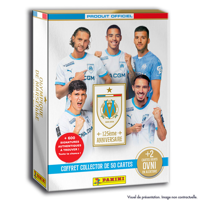 COFFRET COLLECTOR CARTES OM / PANINI