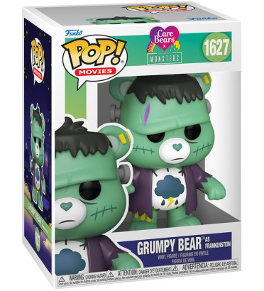 GRUMPY BEAR AS FRANKENSTEIN / LES BISOUNOURS / FIGURINE FUNKO POP