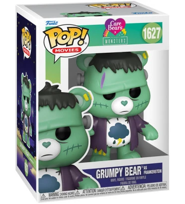 GRUMPY BEAR AS FRANKENSTEIN / LES BISOUNOURS / FIGURINE FUNKO POP