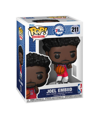 JOEL EMBIID RED SUIT / PHILADELPHIA / FIGURINE FUNKO POP