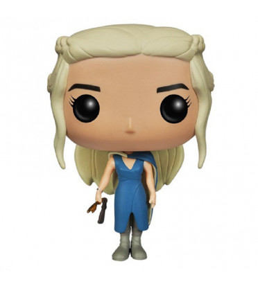 DAENERYS TARGARYEN EN ROBE BLEU / GAME OF THRONES / FIGURINE FUNKO POP