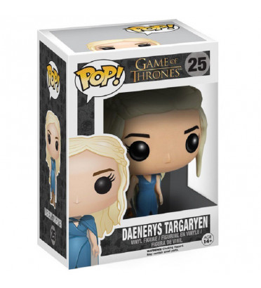 DAENERYS TARGARYEN EN ROBE BLEU / GAME OF THRONES / FIGURINE FUNKO POP