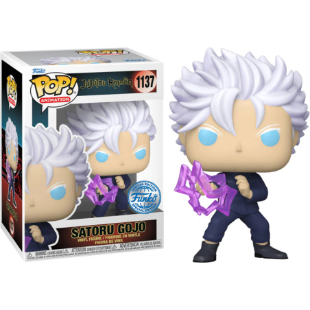 SATORU GOJO HOLLOW PU / JUJUTSU KAISEN / FIGURINE FUNKO POP / EXCLUSIVE SPECIAL EDITION