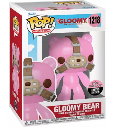 GLOOMY BEAR TRANSLUCIDE / GLOOMY THE NAUGHTY GRIZZLY / FIGURINE FUNKO POP / EXCLUSIVE TOY TOKYO