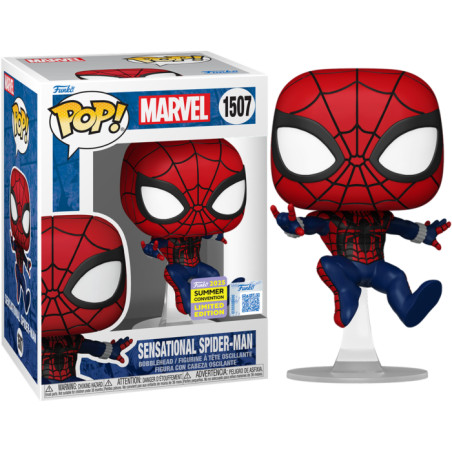SENSATIONAL SPIDER-MAN / MARVEL / FIGURINE FUNKO POP / EXCLUSIVE SDCC 2025