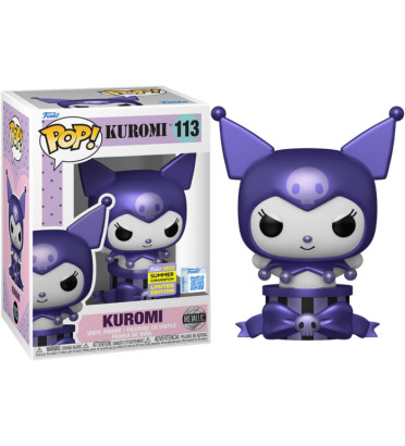 KUROMI METALLIC / HELLO KITTY / FIGURINE FUNKO POP / EXCLUSIVE SDCC 2025