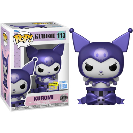 KUROMI METALLIC / HELLO KITTY / FIGURINE FUNKO POP / EXCLUSIVE SDCC 2025