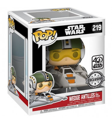 WEDGE ANTILLES WITH SNOW SPEEDER / STAR WARS / FIGURINE FUNKO POP / EXCLUSIVE