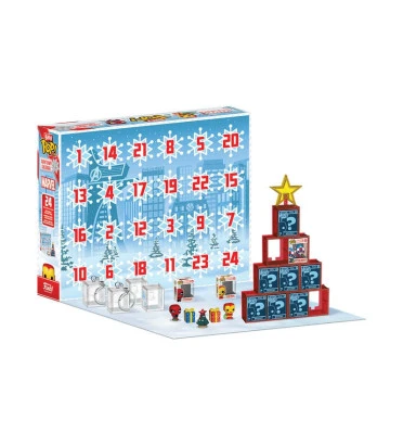 CALENDRIER DE L'AVENT MARVEL HOLIDAY 2025 / FUNKO BITTY POP CALENDRIER DE L'AVENT MARVEL HOLIDAY 2025 / FUNKO BITTY POP