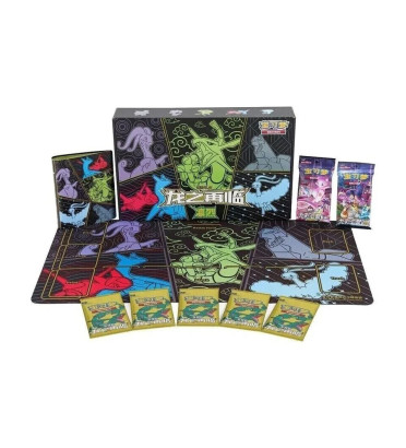COFFRET PREMIUM RETURN OF THE DRAGON RAYQUAZA / CARTE POKEMON CHINOIS