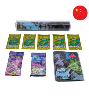 COFFRET PREMIUM RETURN OF THE DRAGON RAYQUAZA / CARTE POKEMON CHINOIS